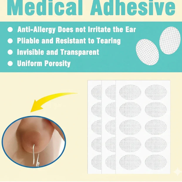 Earlobe Support Patches (100 PCS)